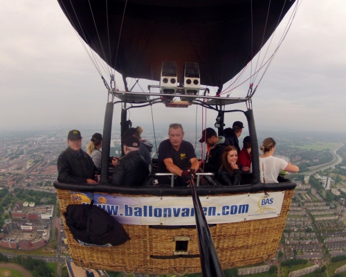 Licor43 Luchtballon boven Groningen 